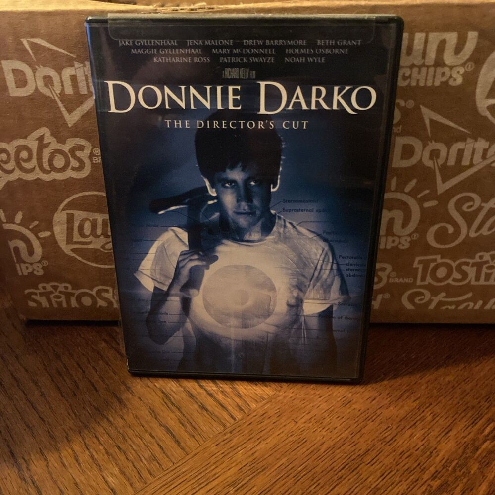 Donnie Darko DVD, 2001 Jake Gyllenhaal Patrick Swayze Drew Barrymore